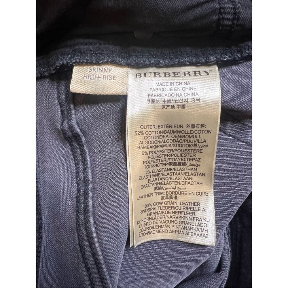 Burberry Faded Black High Rise Skinny Jean Size 30 - Picture 9 of 9